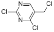 2,4-Dichloro-5-(chloromethyl)pyrimidine Structure,7627-38-5Structure