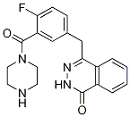 4-[[4-Fluoro-3-(piperazine-1-carbonyl)phenyl]methyl]-2h-phthalazin-1-one Structure,763111-47-3Structure