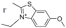 2-Methyl-3-ethyl-6-methoxy benzothiazolium iodide Structure,76328-38-6Structure