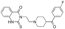 3-[2-[4-(4-Fluorobenzoyl)-1-piperidinyl]ethyl]-2,3-dihydro-2-thioxo-4(1H)-quinazolinone hydrochloride Structure,76330-71-7Structure