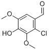 2-Chlorosyringaldehyde Structure,76341-69-0Structure