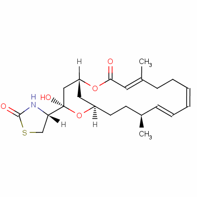 Latrunculin a Structure,76343-93-6Structure