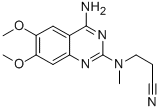 N-(4-amino-6,7-dimethoxyquinazol-2-yl)-n-methyl-2-cyanoethylamine Structure,76362-28-2Structure