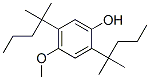 2,5-Bis(1,1-dimethylbutyl)-4-methoxyphenol Structure,76434-12-3Structure