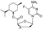 5-Fluoro ent-lamivudine acid d-menthol ester Structure,764659-79-2Structure