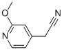 2-(2-Methoxypyridin-4-yl)acetonitrile Structure,764708-18-1Structure