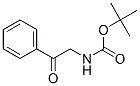 (2-Oxo-2-phenyl-ethyl)-carbamic acid tert-butyl ester Structure,76477-26-4Structure