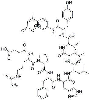 Suc-arg-pro-phe-his-leu-leu-val-tyr-amc Structure,76524-84-0Structure