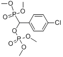 (4-Chlorophenyl)(dimethoxyphosphinyl)methyl phosphoric acid dimethyl ester Structure,76541-72-5Structure