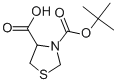 3-(Tert-butoxycarbonyl)thiazolidine-4-carboxylic acid Structure,76587-66-1Structure