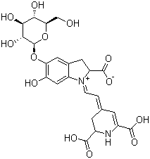 Red beet Structure,7659-95-2Structure