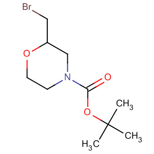 Tert-butyl 2-(bromomethyl)morpholine-4-carboxylate Structure,765914-78-1Structure