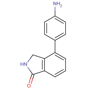 4-(4-Aminophenyl)-2,3-dihydro-1h-isoindol-1-one Structure,765948-62-7Structure