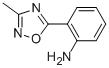 2-(3-Methyl-1,2,4-oxadiazol-5-yl)aniline Structure,76629-36-2Structure