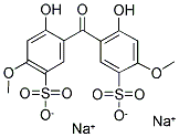 Disodium 2,2’-dihydroxy-4,4’-dimethoxy-5,5’-disulfobenzophenone Structure,76656-36-5Structure