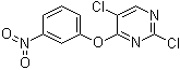 2,5-Dichloro-4-(3-nitrophenoxy)pyrimidine Structure,76661-24-0Structure