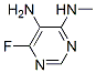 Pyrimidine, 5-amino-4-fluoro-6-(methylamino)- (7ci,8ci) Structure,767-89-5Structure