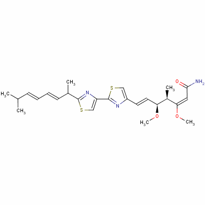 Myxothiazol Structure,76706-55-3Structure