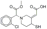 Trans-clopidogrel thiol metabolite Structure,767612-34-0Structure