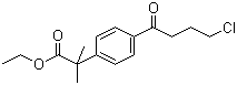 Ethyl 4-(4-chloro-1-oxobutyl)-alpha,alpha-dimethylbenzeneacetate Structure,76811-97-7Structure