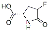 Proline, 4-fluoro-5-oxo-(7ci,8ci,9ci) Structure,7682-57-7Structure