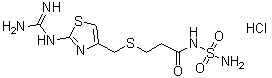 [3-[[[2-(Diaminomethyleneamino)-4-thiazolyl]methyl]thio]propionyl]sulfamide hydrochloride
(famotidine impurity) Structure,76824-17-4Structure