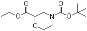 Ethyl 4-boc-2-morpholinecarboxylate Structure,768371-16-0Structure