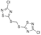 Bis(3-chloro-1,2,4-thiadiazol-5-ylthio)methane Structure,76838-02-3Structure