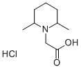 (2,6-Dimethylpiperidin-1-yl)acetic acid hydrochloride Structure,768385-33-7Structure