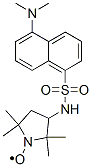 3-[5-(Dimethylamino)-1-naphthalenesulfonamido]-2,2,5,5-tetramethyl-1-pyrrolidinyloxy Structure,76841-99-1Structure