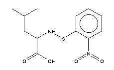 N-2-nitrophenylsulfenyl-l-leucine Structure,7685-67-8Structure