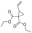 2-Vinylcyclopropane-1,1-dicarboxylic acid diethyl ester Structure,7686-78-4Structure