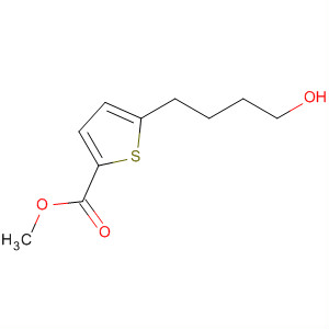 Methyl 5-(4-hydroxybutyl)thiophene-2-carboxylate Structure,76865-50-4Structure