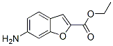 2-Benzofurancarboxylic acid, 6-amino-, ethyl ester Structure,76897-56-8Structure