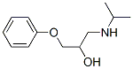 1-(Isopropylamino)-3-phenoxypropan-2-ol Structure,7695-63-8Structure