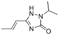 3H-1,2,4-triazol-3-one,1,2-dihydro-2-(1-methylethyl)-5-(1-propenyl)-,(e)-(9ci) Structure,76954-90-0Structure