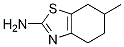 6-Methyl-4,5,6,7-tetrahydro-benzothiazol-2-ylamine Structure,7696-50-6Structure