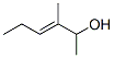 3-Methyl-3-hexen-2-ol Structure,76966-27-3Structure