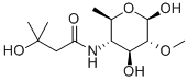 N-[(3s,6r)-4,6-dihydroxy-5-methoxy-2-methyl-tetrahydropyran-3-yl]-3-hydroxy-3-methyl-butanamide Structure,769959-88-8Structure