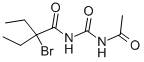 Acetylbromodiethylacetylcarbamide Structure,77-66-7Structure