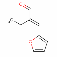 Butanal, 2-(2-furanylmethylene)- Structure,770-27-4Structure