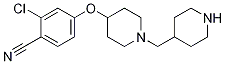 2-Chloro-4-(1-piperidin-4-ylmethyl-piperidin-4-yloxy)benzonitrile Structure,770741-08-7Structure