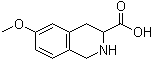 6-Methoxy-1,2,3,4-tetrahydroisoquinoline-3-carboxylic acid Structure,77140-86-4Structure