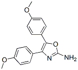 4,5-Bis-(4-methoxy-phenyl)-oxazol-2-ylamine Structure,77151-48-5Structure