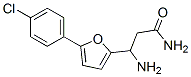 3-Amino-3-[5-(4-chlorophenyl)-furan-2-yl]-propionic acid amide Structure,771522-73-7Structure