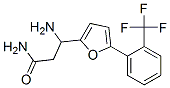 3-Amino-3-[5-(2-trifluoromethylphenyl)-furan-2-yl]-propionic acid amide Structure,771522-81-7Structure