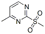 4-Methyl-2-methylsulfonylpyrimidine Structure,77166-01-9Structure