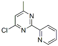 4-Chloro-6-methyl-2-(2-pyridinyl)pyrimidine Structure,77168-31-1Structure