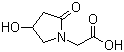 4-Hydroxy-2-oxo-1-pyrrolidineacetic acid Structure,77191-37-8Structure