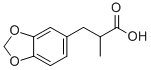 2-Methyl-3-[(3,4-methylenedioxy)phenyl]propionic acid Structure,77269-66-0Structure